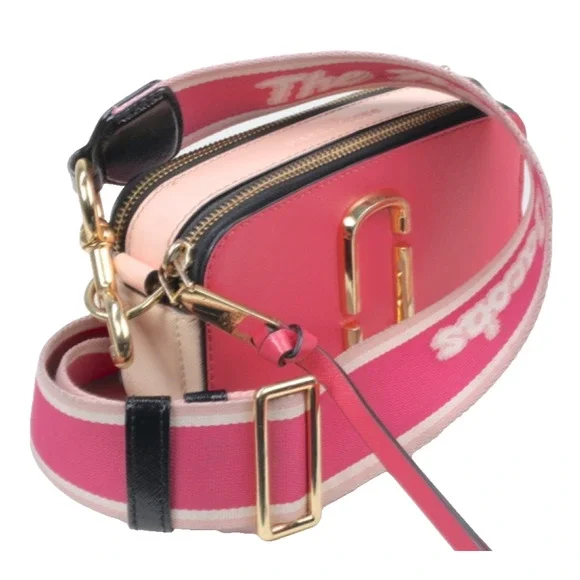 Marc Jacobs Snapshot Colorblock Saffiano Leather Small Camera Crossbody Bag